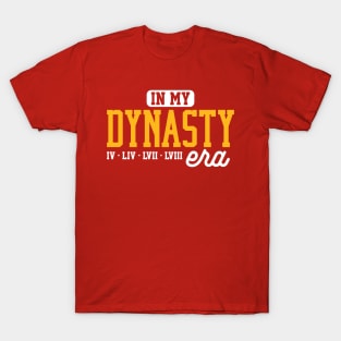 In My Dynasty Era Kansas City Chiefs Champion LVIII T-Shirt